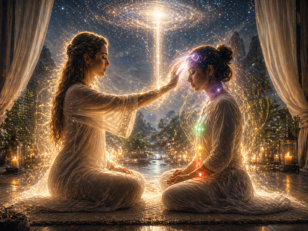 akashic record reading session.